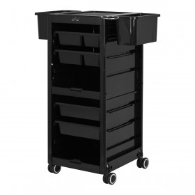 Hairdressing Trolley GABBIANO 68B black